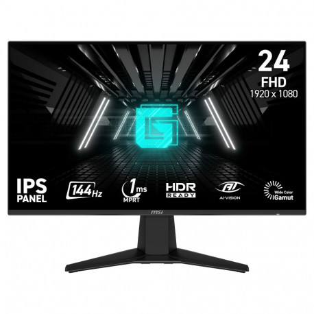 MSI monitor G242L E14 60,5cm/23,8" (1920x1080) 16:9 FHD IPS 1ms 144Hz HDMI DisplayPort VESA HDR