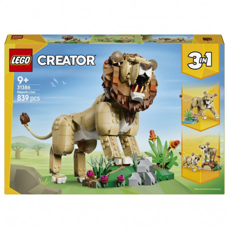 "31386 LEGO 31386 Creator Wilde Tiere Majesttischer Lwe (2.5.)"