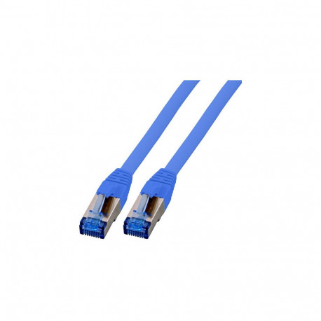 "EFB RJ45 Patchk. S/FTP Cat.6A Cat7 TPE superflex 7.50m blau"