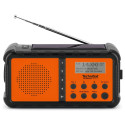 Technisat Techniradio Solar 2, must/oranž