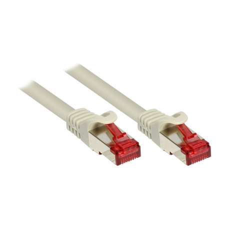 "Good Connections RNS Patchkabel Cat.6 S/FTP PiMF PVC 250MHz CU 0,25m grau"