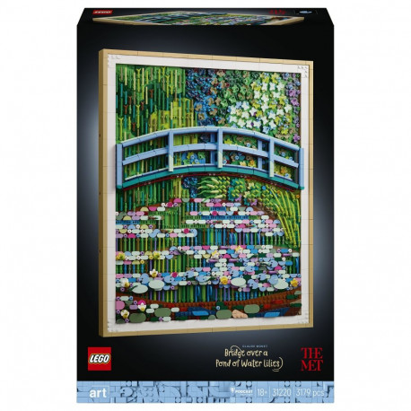 Kunstiteos 31220 Claude Monet sild vesiroosidega tiigi kohal