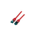 "EFB RJ45 Patchkabel S/FTP, Cat.6A, LSZH, 7.5m, rot"