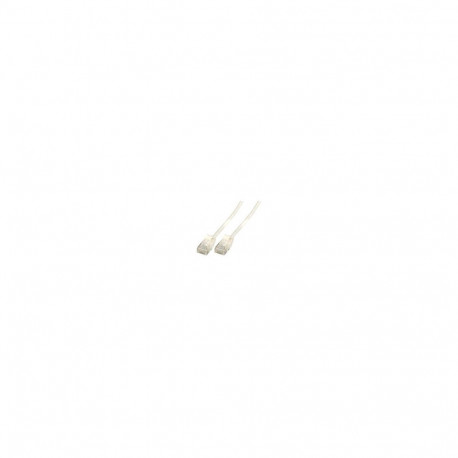"EFB RJ45 Patchkabel U/UTP,Cat.6A,TPE 3,6mm ultraflex,3m,weiß"