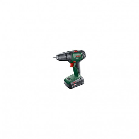 "Powertools Akku-Bohrschrauber UniversalDrill 18V (grn/schwarz, Li-Ionen Akku 2,5Ah, Koffer, POWER F