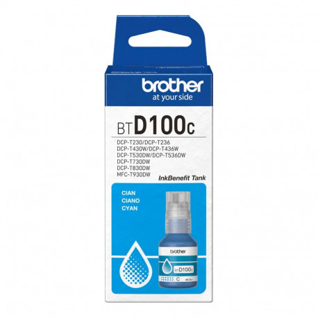 Brother täitetint BTD100C 48.8ml originaalne suure mahutavusega riputatav karp sobib mudelitele DCP-