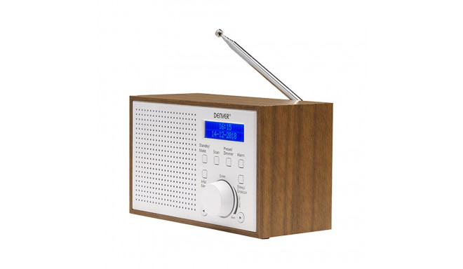 Denver raadio DAB-46, valge
