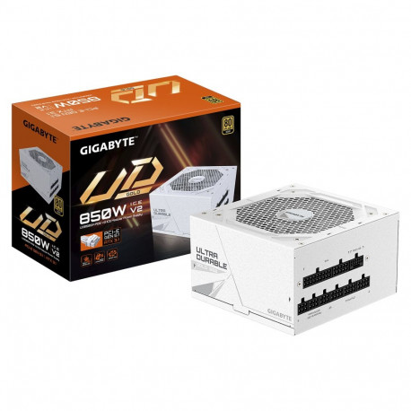 "850W GIGABYTE UD850GM PG5 V2 ICE ATX Netzteil, 80+ Gold, PCIe5.1, ATX3.1 voll modular"