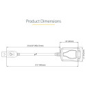 STARTECH.COM järjestikukaart PCI Express 2-pordine RS232 COM