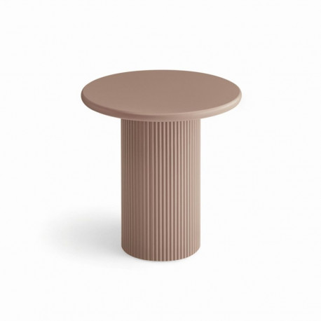 Diivanilaud WAVE ø50 cm, pruun