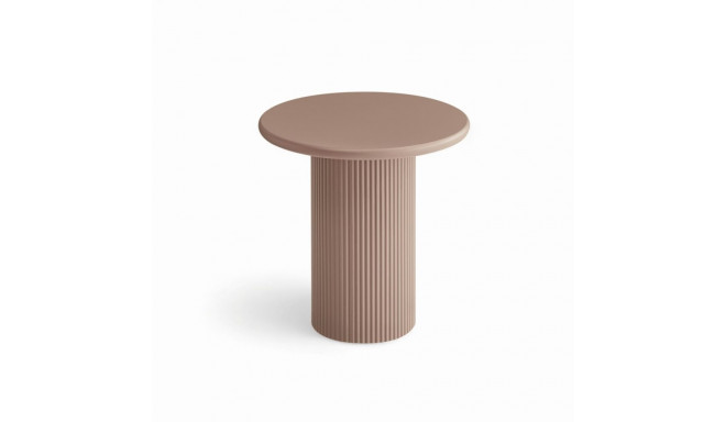 Diivanilaud WAVE ø50 cm, pruun