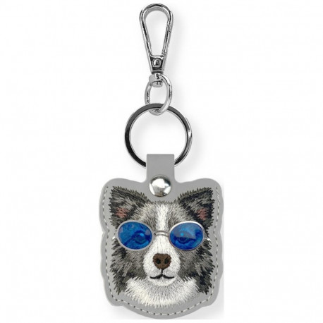 Nimmy Nimmy Glasses Cool and Cute Dog Tracker Case - Gray