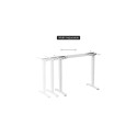 Adjustable Height Table Frame Up Up Bjorn II, White
