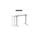 Adjustable Height Table Frame Up Up Bjorn II, Gray