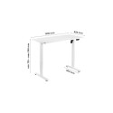 Adjustable Height Table Up Up Frigg White