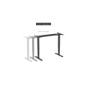 Adjustable Height Table Frame Up Up Bjorn II, Black