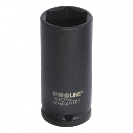 Nasadka udarowa 6-katna wydłużona, cr-mo 1/2" 20 mm proline