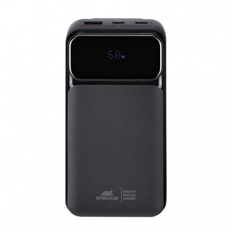 Rivacase VA2221 (20000 mAh) black, QC/PD 3 built-in cables