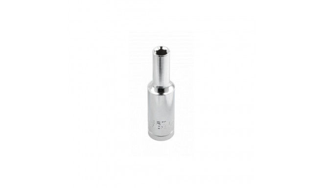 Hogert Socket 3/8″, 7mm, long, CrV, 50mm, 25g, 6-angle, rectangular, deformation resistant