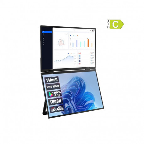ZEUSLAP Z14W Portable Monitor with a 14-inch dual-touch screen