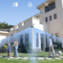 Baseus Security X1 Pro Dual Camera 3K Outdoor Camera - White
