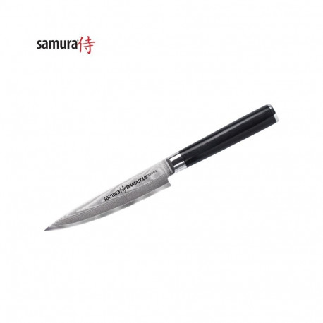 Samura DAMASCUS Universāls virtuves nazis 125mm no AUS 10 Damaskas tērauda 61 HRC (67 slāņu)