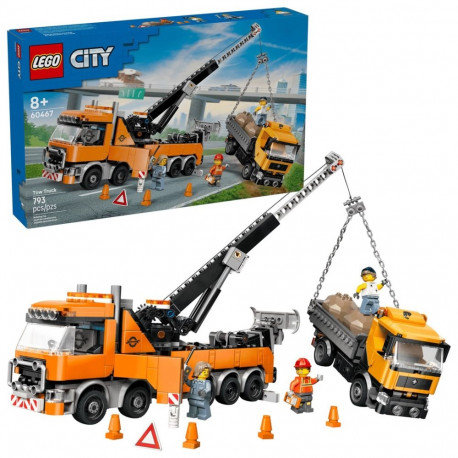 LEGO CITY komplekt 60467 puksiirauto