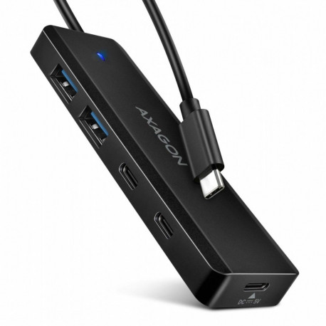 USB-jaotur HUE-C2C 4-port 5Gbps 2x USB-A + 2x USB-C