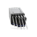 Icy Dock MB155SP-B drive bay panel Black