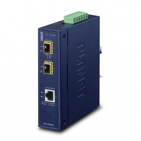 Planet võrgu meediakonverter IGT-1205AT 1000Mbit/s, sinine