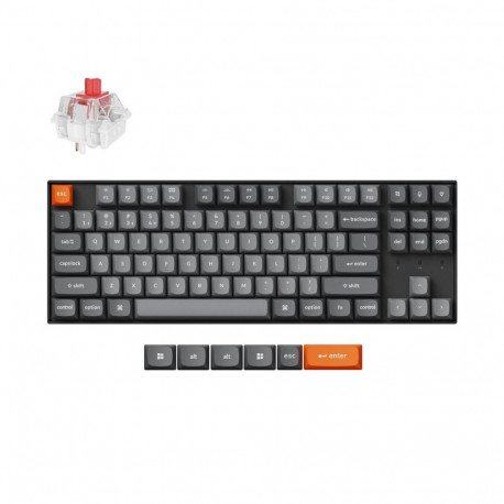 Keyboard - Keychron K8 Max RGB Wireless Keyboard, Black