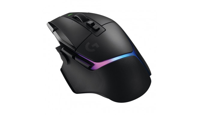 Gaming Mouse - Logitech G502 X PLUS, 25600 DPI, 13 Programmable Buttons, Black