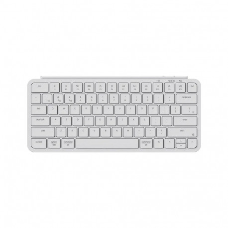 Keyboard - Keychron B1 Pro 75% Wireless USB, RF, Bluetooth, Ivory White