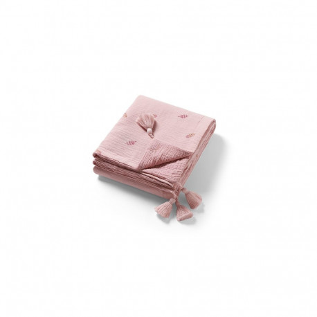 Babyono muslin blanket pink 1566/01