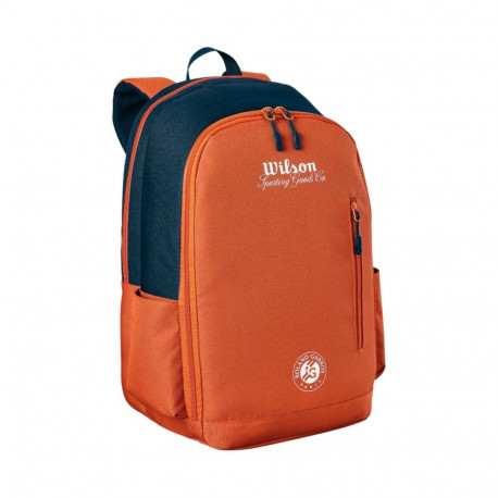 Wilson seljakott WR8053501001 Roland Garros 2026 meeskond, oranž-tumesinine