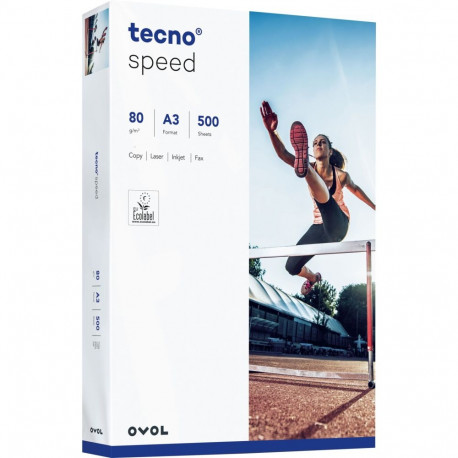tecno speed universaalne paber A3 80 g, 500 lehte