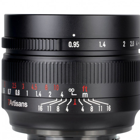 7Artisans 50mm f/0,95 - Sony E (APS-C)