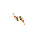 "EFB CAT6a ORANGE 50m Patchkabel S/FTP PIMF"