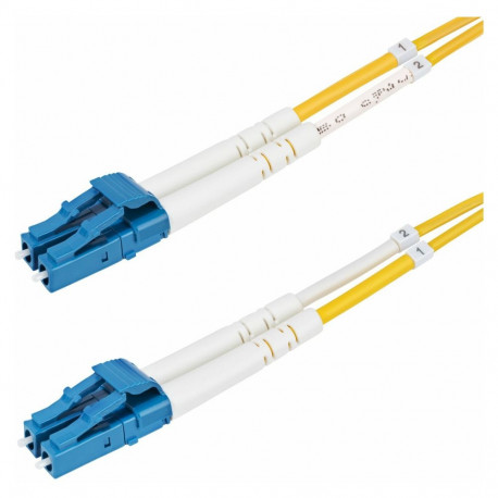 "STARTECH.COM 5meter LWL Patchkabel LC LC UPC Singlemode OS2 Duplex 9/125um 10Gbit LSZH Glasfaserkab