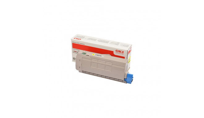 OKI toonerkassett 46507613, kollane