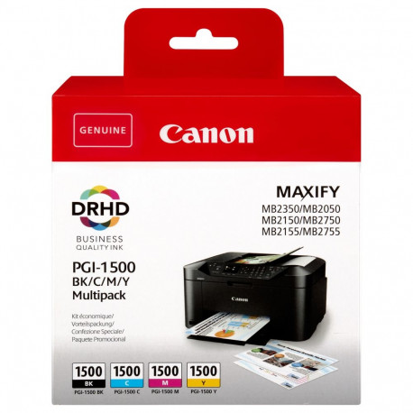 "Canon PGI1500 CMYK"