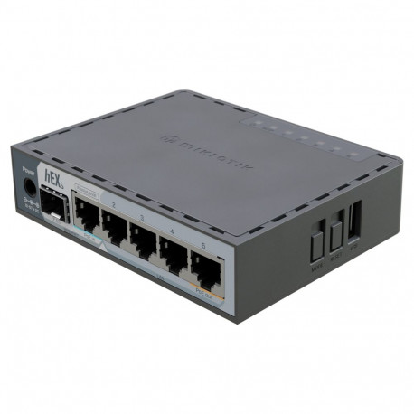 MikroTik ruuter RouterBOARD E60iUGS hEX S 5x Gigabit 1x 2.5G SFP USB