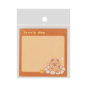 NOTE PAPER 80X80MM 50SH CAPYBARA