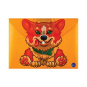ENVELOPE PLASTIC A4 0.18MM ANIMALS