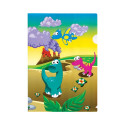 CLEAR FOLDER A4 0.15MM DINOSAUR