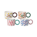 SET OF 4 MUGS 200ML