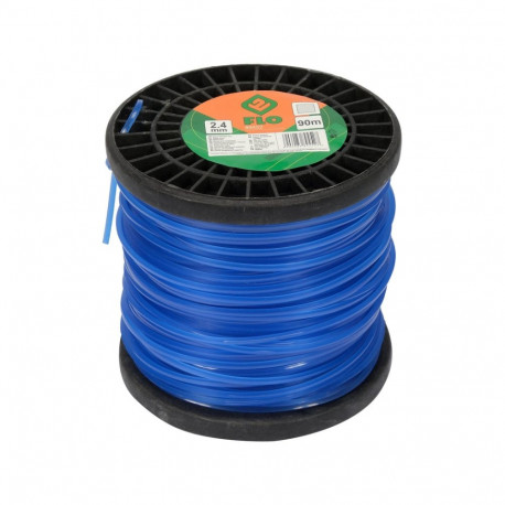 Flo GRASS TRIMMER LINE 89452, 2,4mm, 90m, ruutprofiil, nailon, GRD