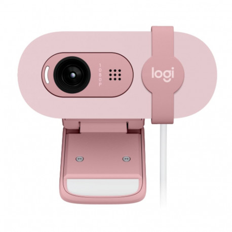 Webcam - Logitech Brio 100 2 MP 1920x1080 30fps Rose Pink