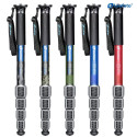 Leofoto MPQ-325C+CHG-01+SC-70 carbon fibre monopod red