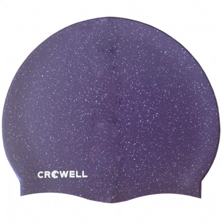 Crowell ujumismüts Recycling Pearl silikoonist, lilla
